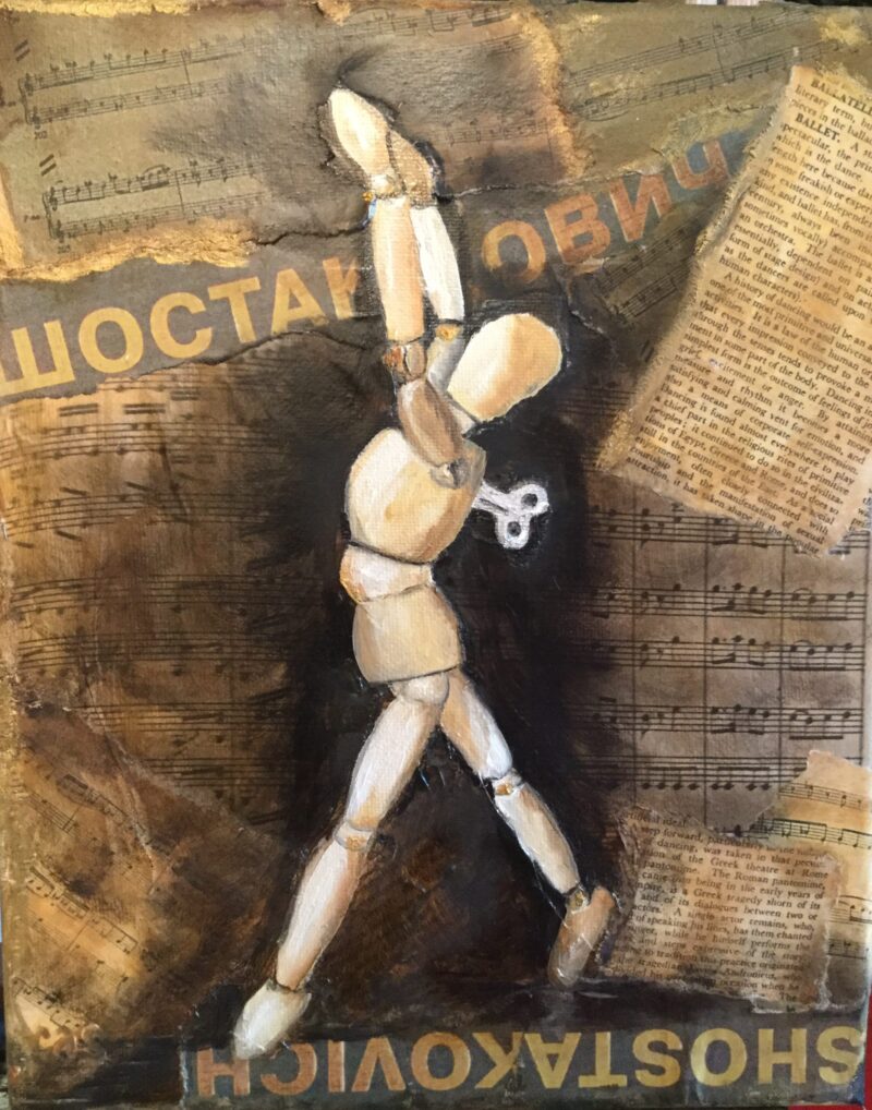 "The Ballerina, No. 1" Painting by Cherise Stutzman