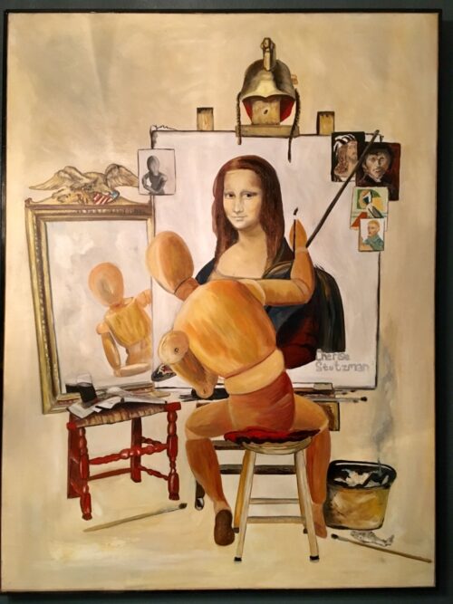 "The Everyday Mona" Painting by Cherise Stutzman