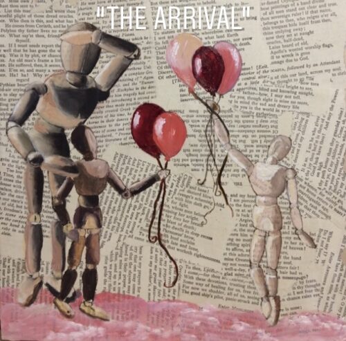 "The Arrival" Painting by Cherise Stutzman