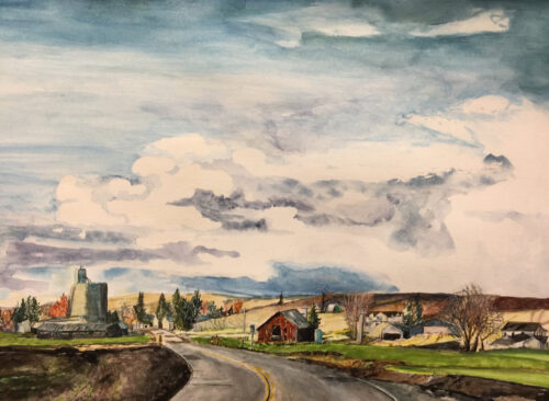 "Hammerstrom's" Landscape Painting by Cherise Stutzman