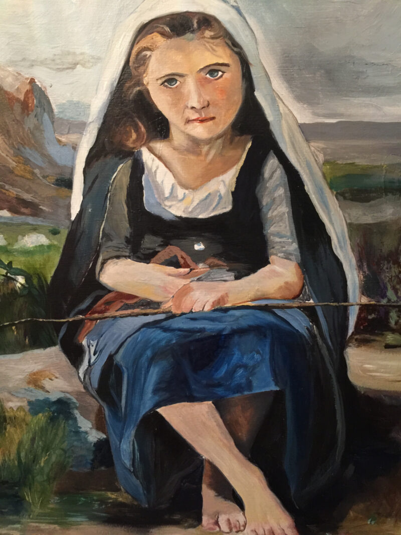 "Provincial Girl" Portrait Painting by Cherise Stutzman